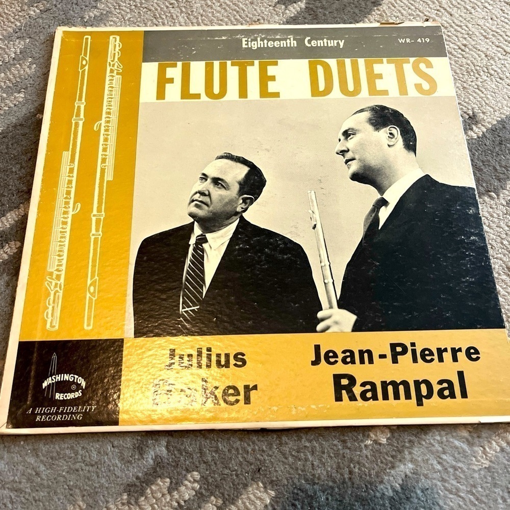 Vintage, final record flute, duets